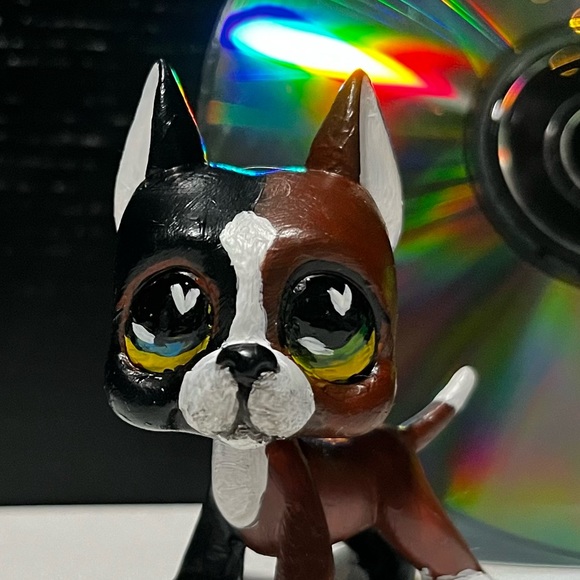 LPS Great Dane Custom With Necklace💎 - Picture 4 of 6